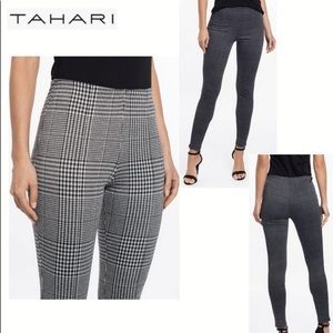 Tahari Plaid Jegging Pants *NWT